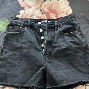 PacSun Charcoal Jean Shorts